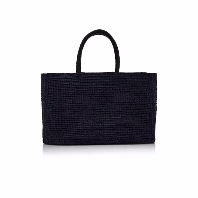 The Charlotte Small Raffia Bag