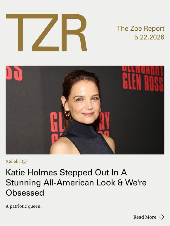 Katie Holmes Stepped Out In A Stunning All-American Look & We're Obsessed