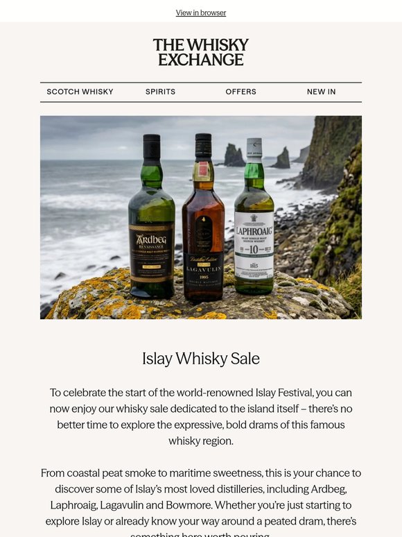 Islay Festival Whisky Sale