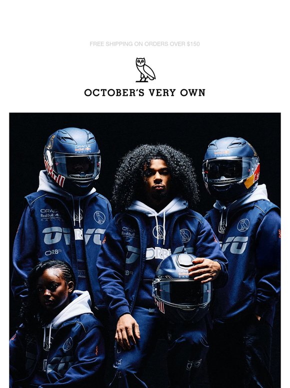 OVO x Oracle Red Bull Racing - Now Available