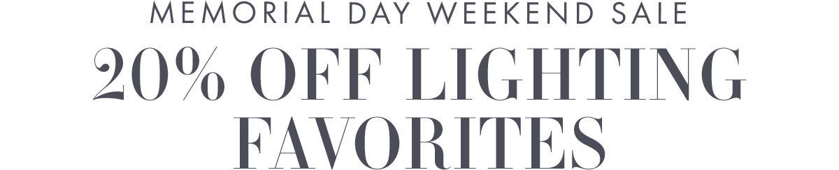 SHOP LIGHTING