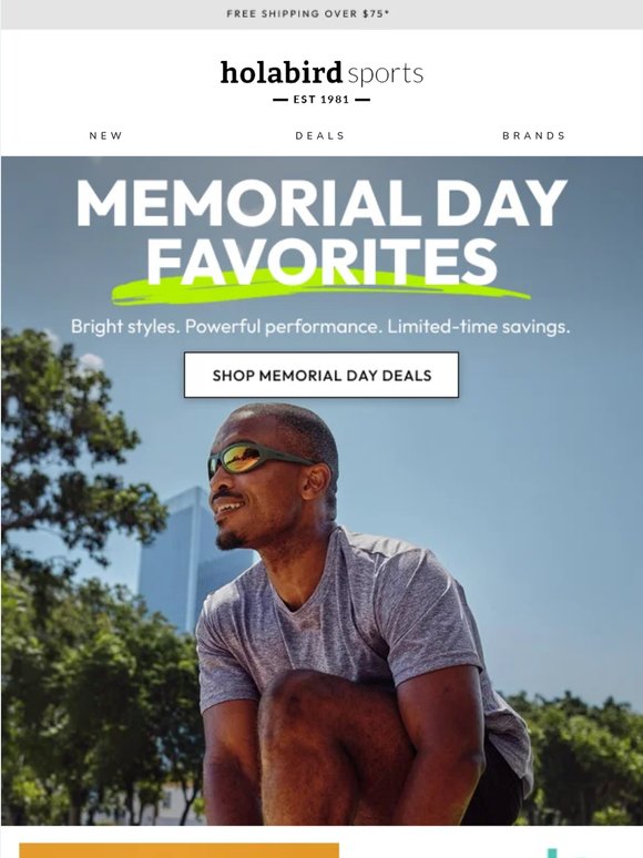 ⚡️goodr + HEAD + INOV8 Memorial Day Savings!⚡