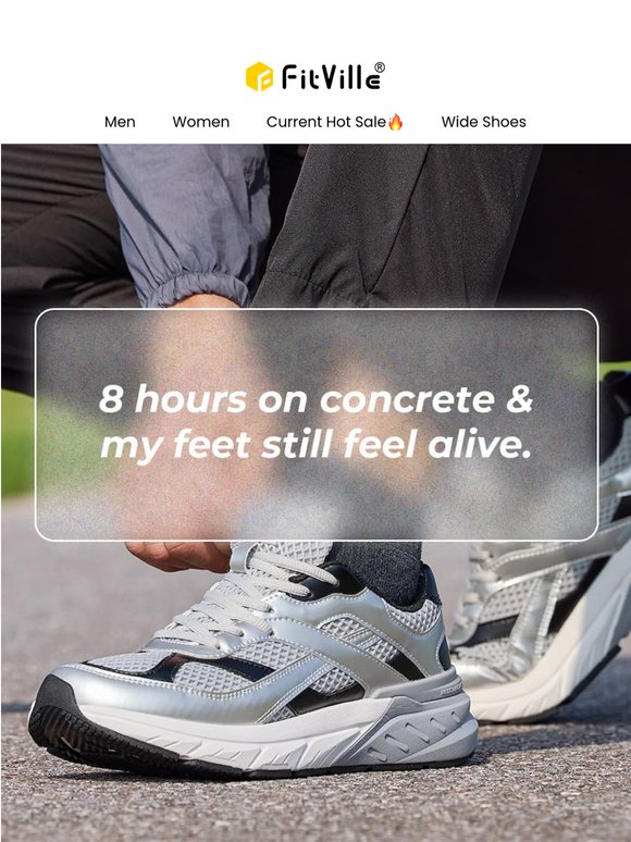 "8 Hours Later… My Feet Weren’t Hurting"