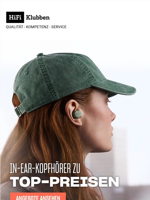 JETZT: In-Ear-Kopfhörer zu scharfen Preisen