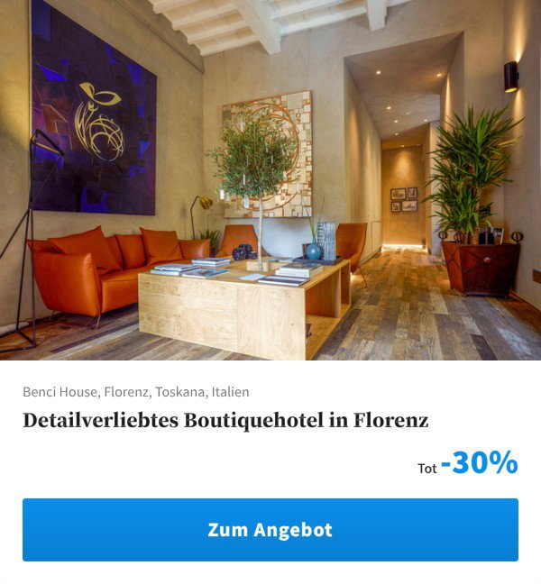 Detailverliebtes Boutiquehotel in Florenz