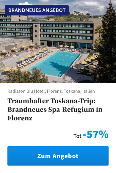 Traumhafter Toskana-Trip: Brandneues Spa-Refugium in Florenz