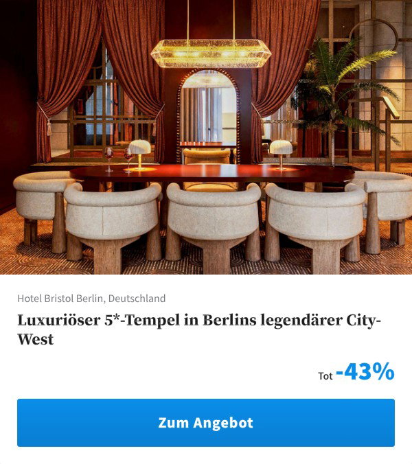 Luxuriöser 5*-Tempel in Berlins legendärer City-West