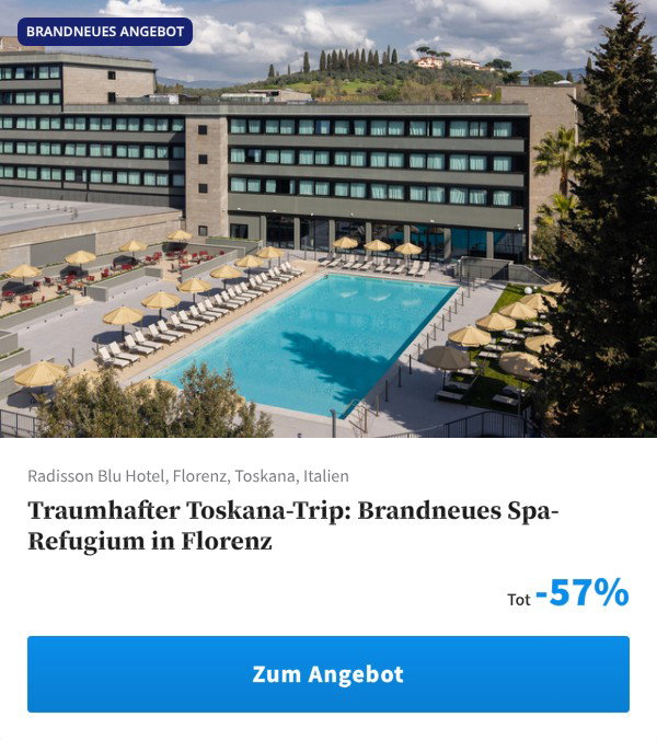 Traumhafter Toskana-Trip: Brandneues Spa-Refugium in Florenz