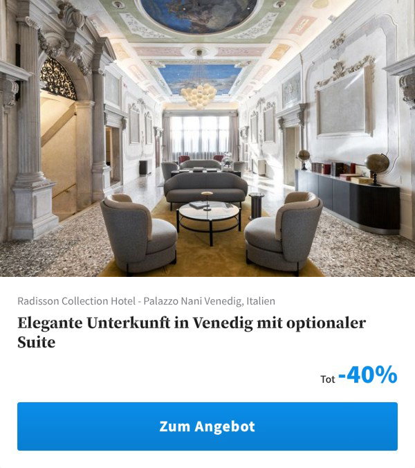 Elegante Unterkunft in Venedig mit optionaler Suite