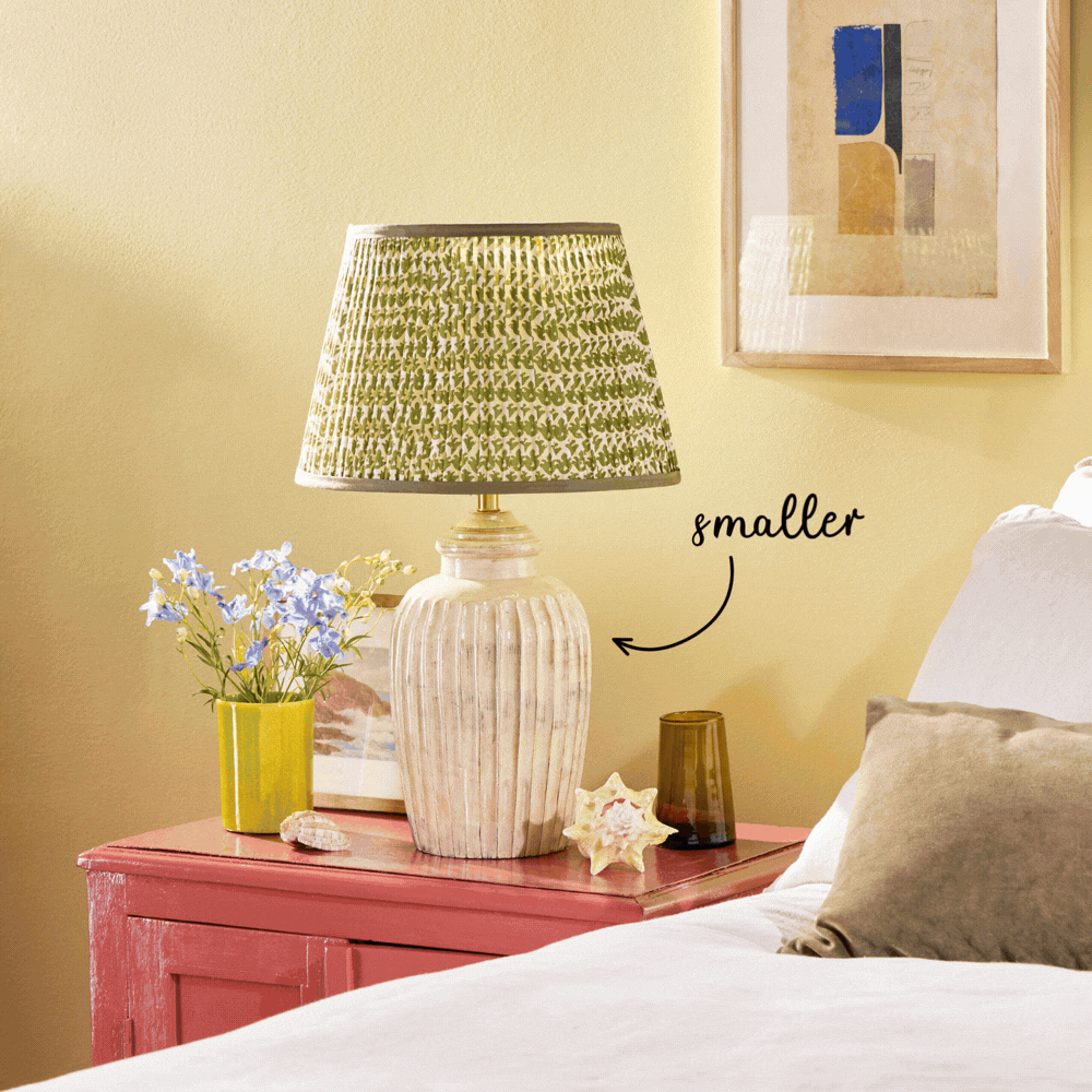 marcie table lamp in natural whitewash