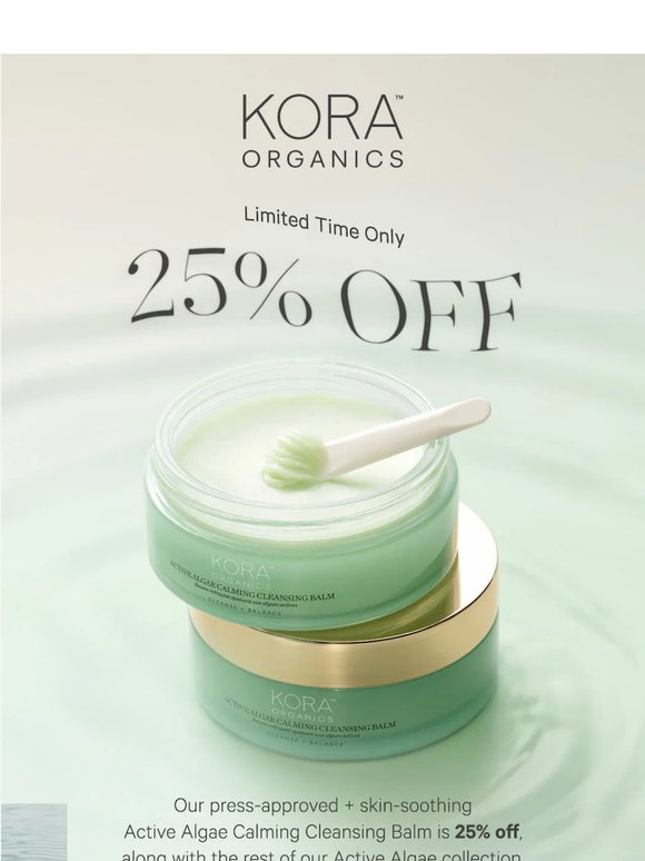 25% Off Calmer Skin 🌱