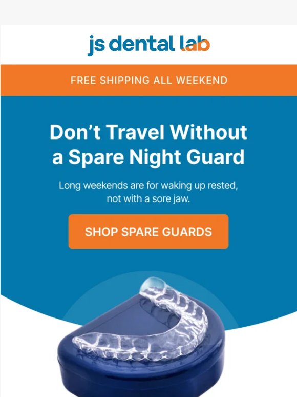 Traveling? Don’t forget a spare guard