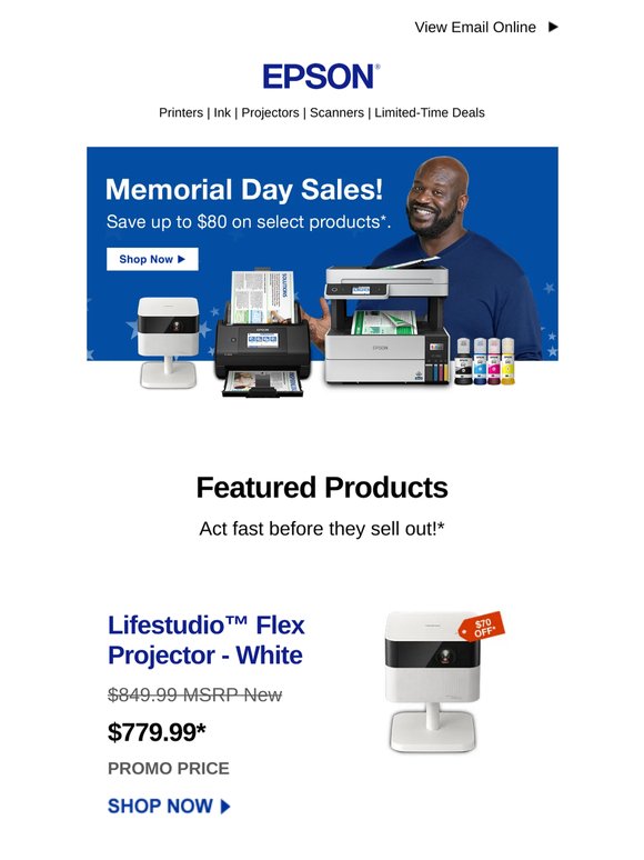 Kick Off Memorial Day Savings 🎉
