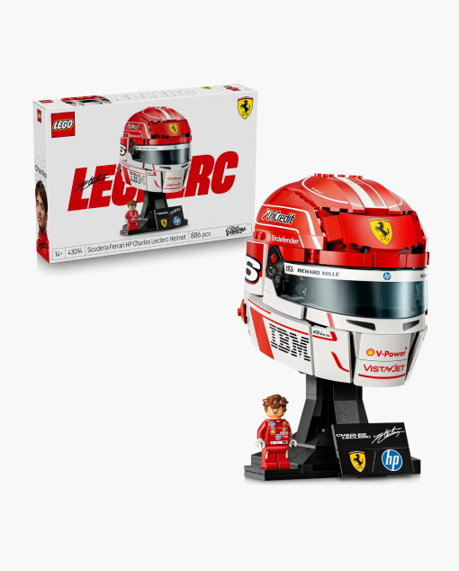 LEGO® Editions Formula 1 Scuderia Ferrari HP Charles Leclerc Helmet