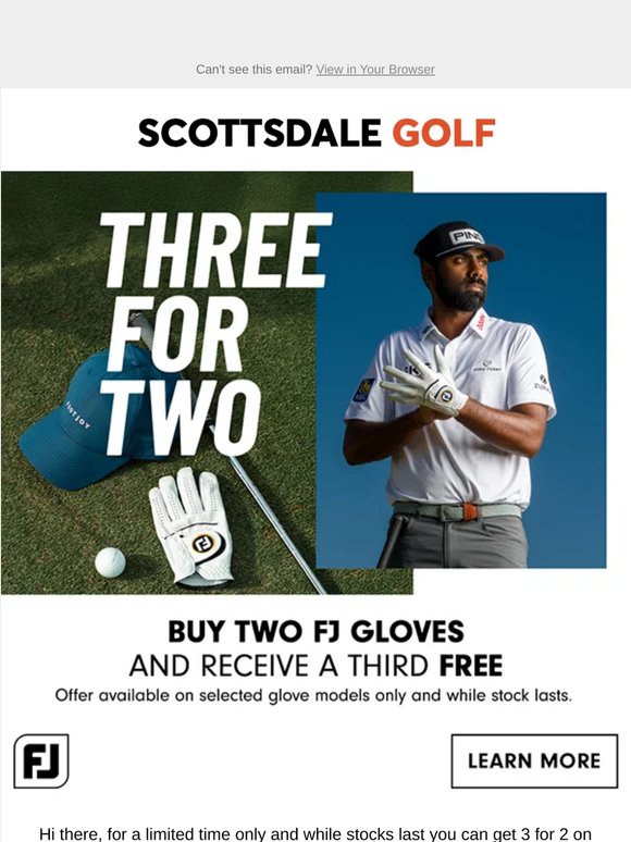 🚨 3 FOR 2 on FootJoy Gloves ⛳