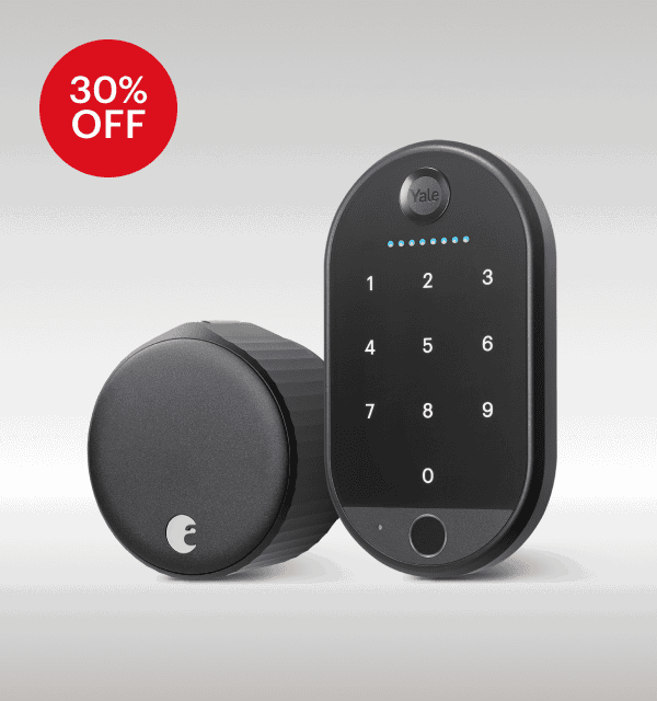 30% off Wi-Fi Smart Lock + Keypad Touch
