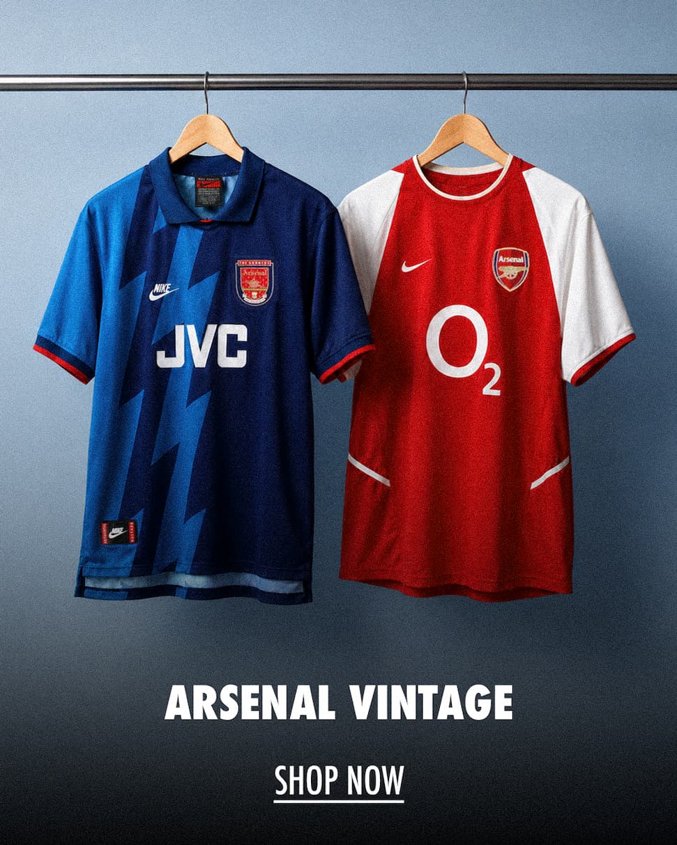 Vintage Arsenal at Vintage Football Shirts