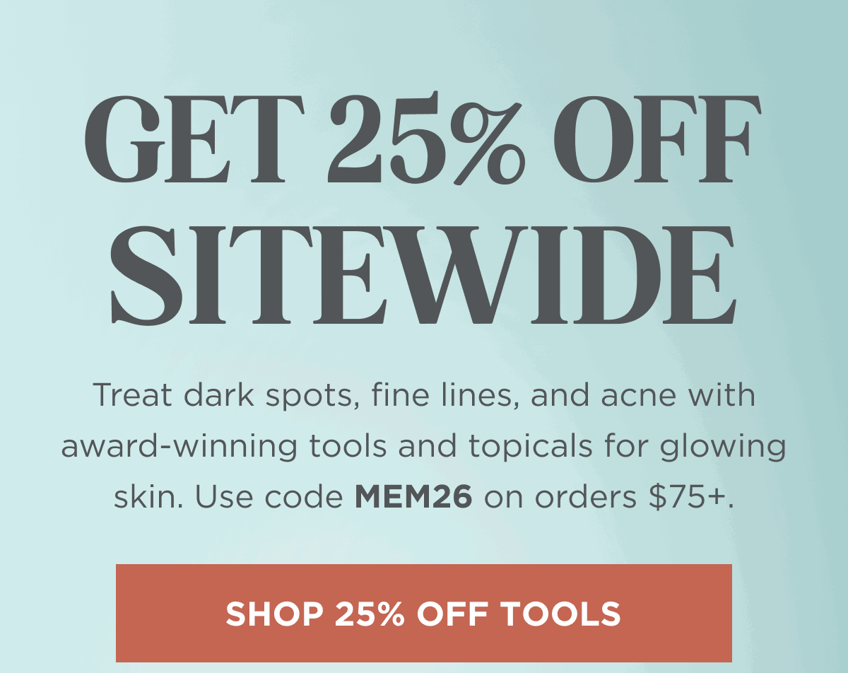 SHOP 25% OFF TOOLS