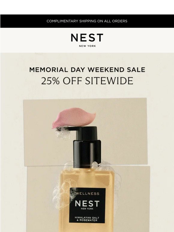 Don’t wait: Save 25% now