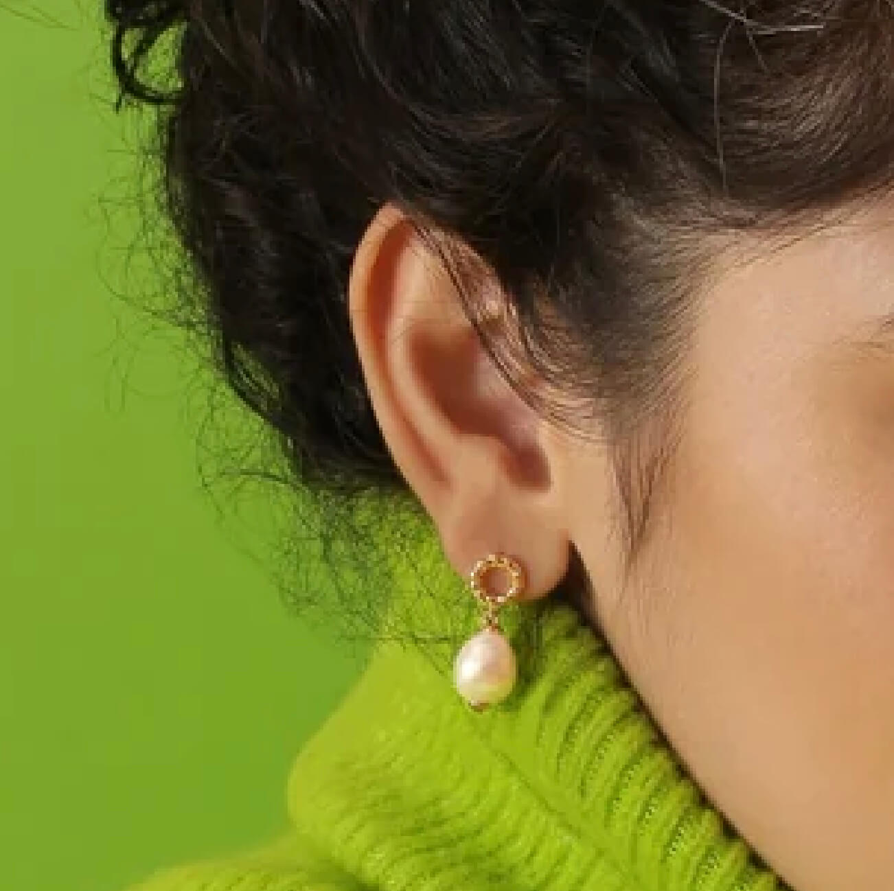 Sappho Baroque Pearl Earrings