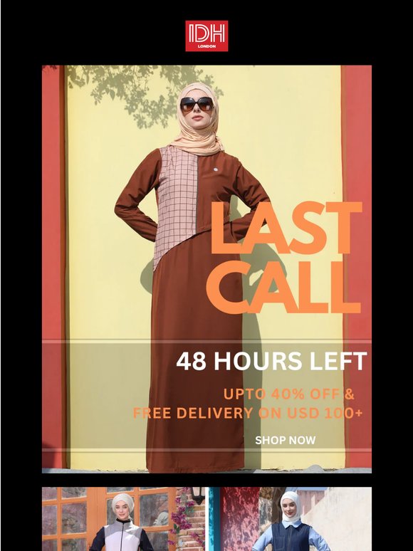 — ⏳ LAST 48 HOURS: Upto 40% OFF + Free Shipping