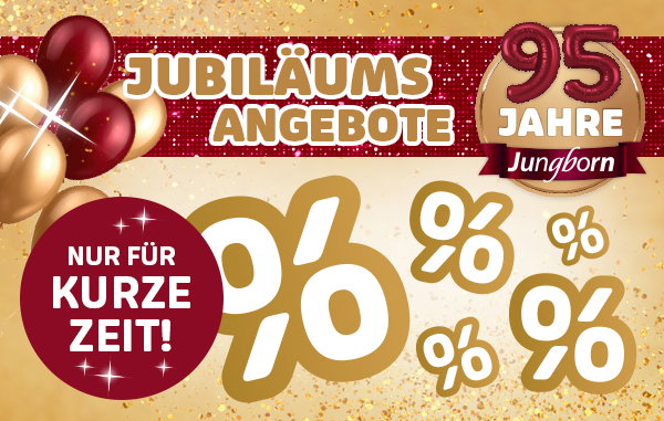 Jubiläumsangebote: Starke Rabattpreise sichern