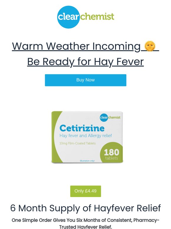 Beat Hayfever Before It Beats You 🌼