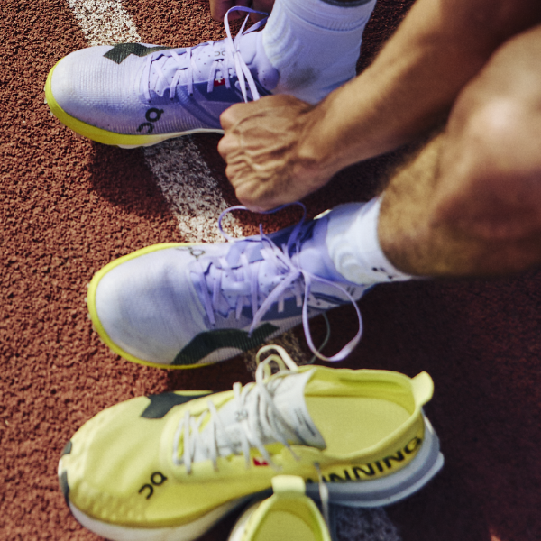Runner wearing On shoes
