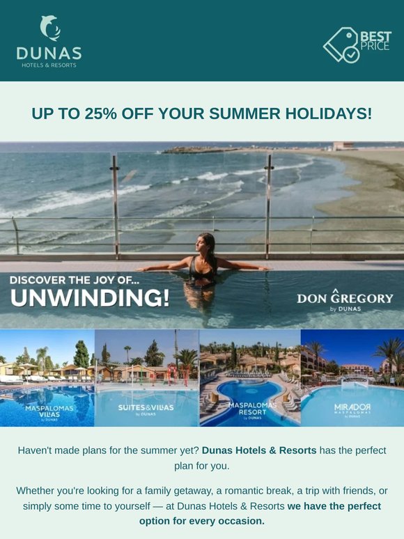 Still haven't made any plans for this summer?