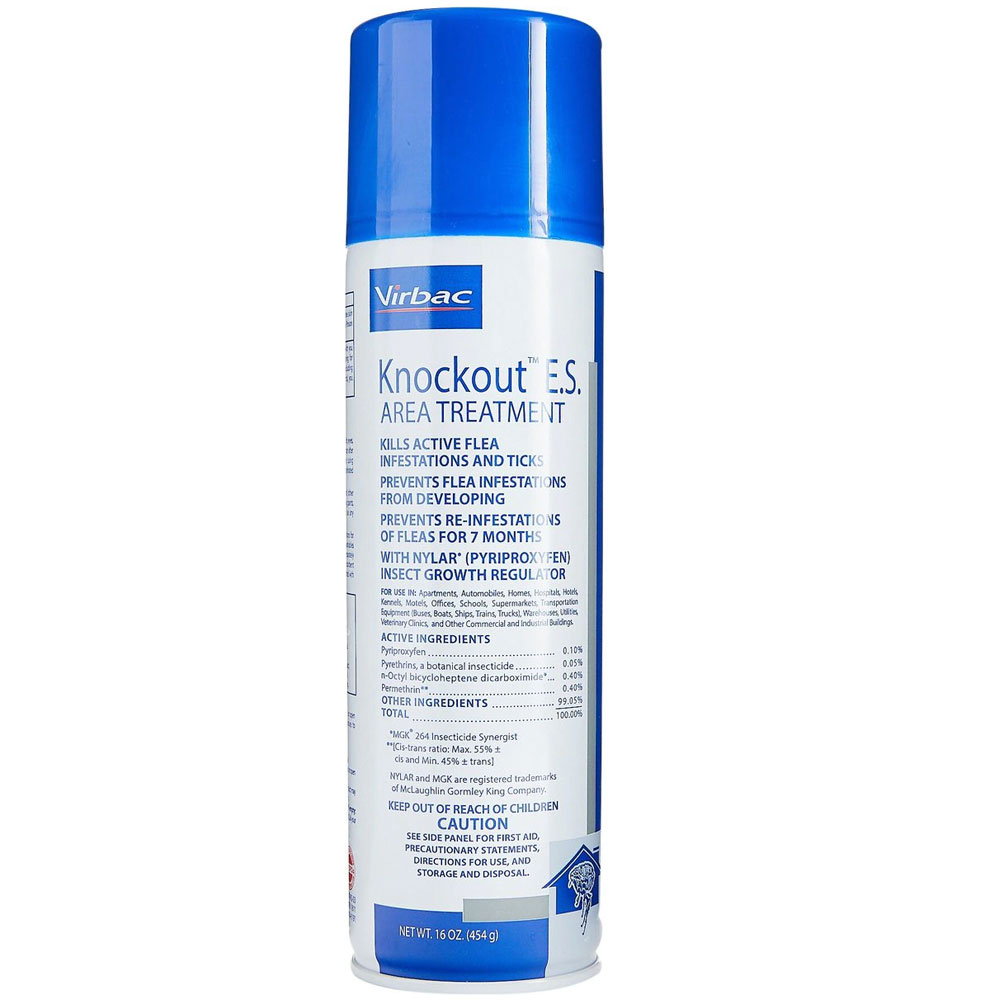 Image of Virbac Knockout E.S. Area Treatment Spray, 16-oz