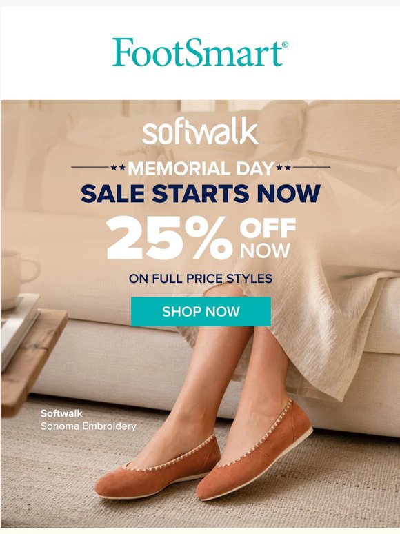 25% Off Full-Price Softwalk Styles! 🤩