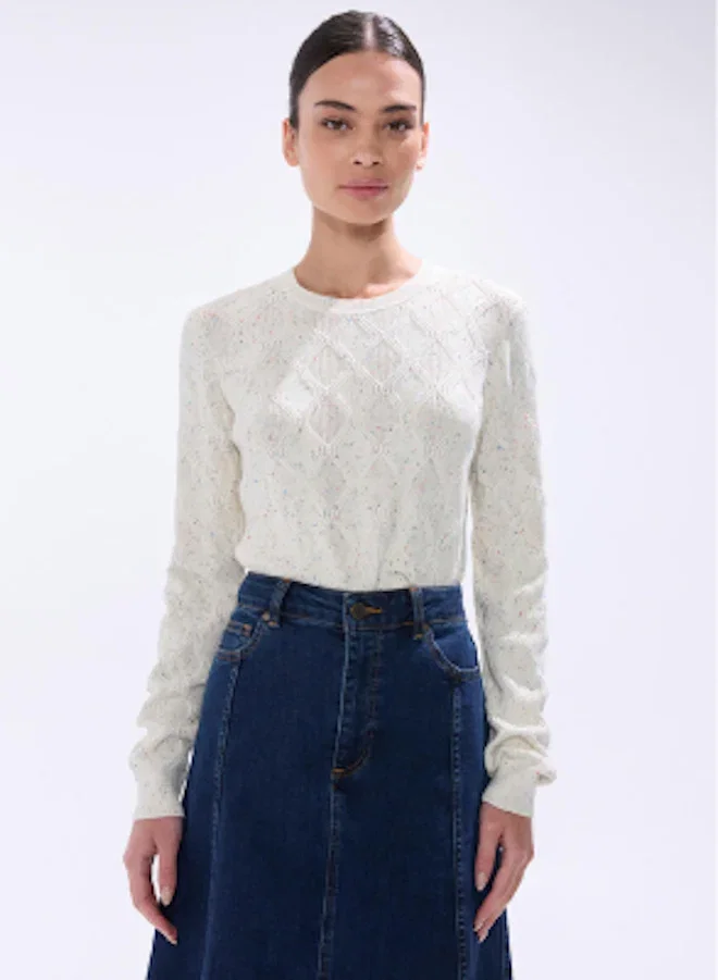 Sarah Cotton Speckle Knit
