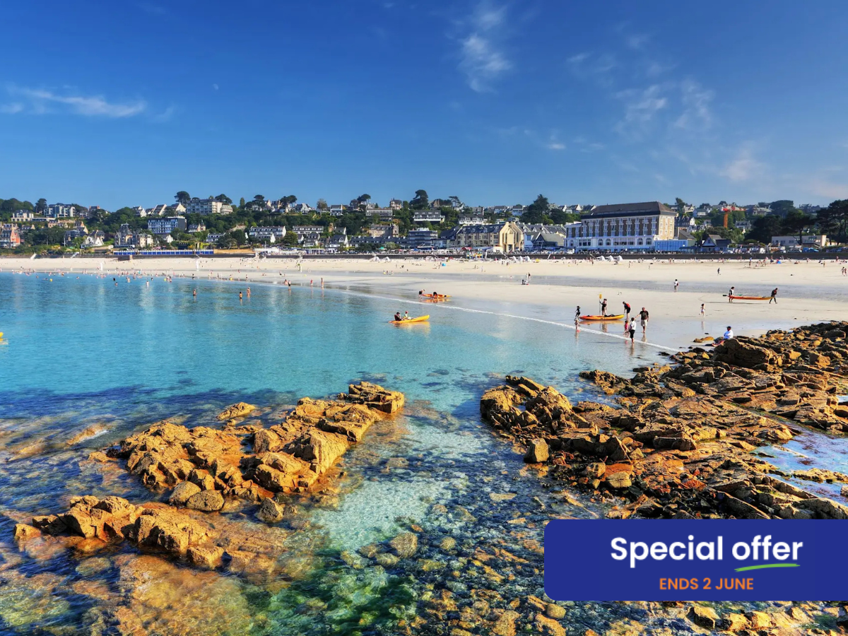 Stunning French beach