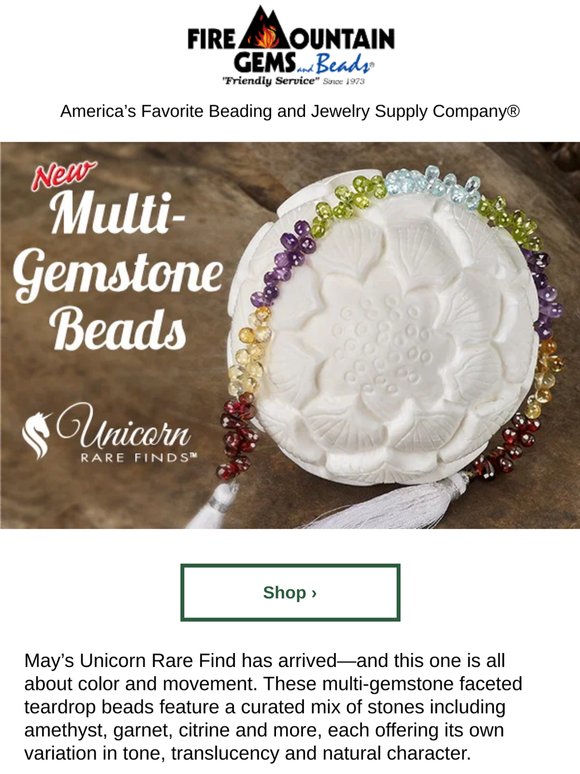 May’s NEW Unicorn Is Here: Multi-Gemstone Mix
