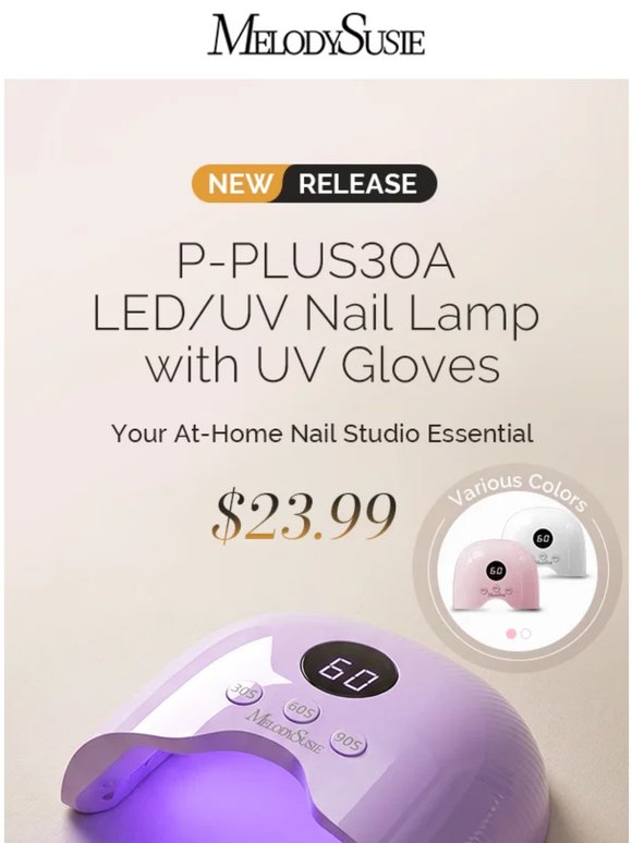 Small Space? Find the Right Nail Lamp for You ✨