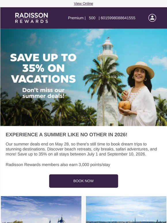 😁Explore our summer offers!