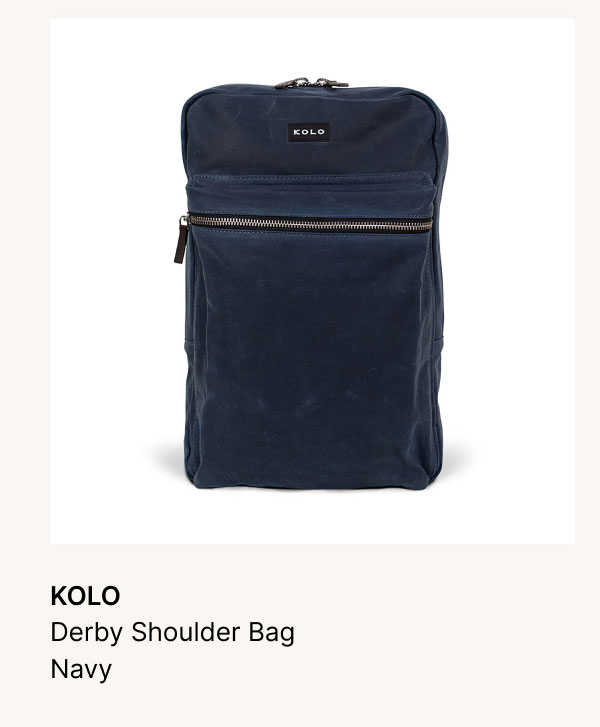 KOLO Derby Shoulder Bag Navy