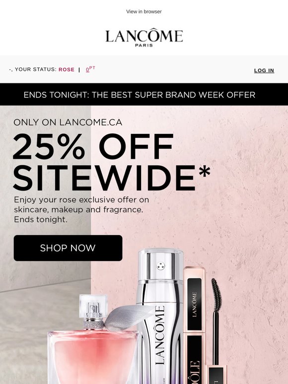 🚨ENDS TONIGHT! Early Access: Up To 25% OFF Sitewide!