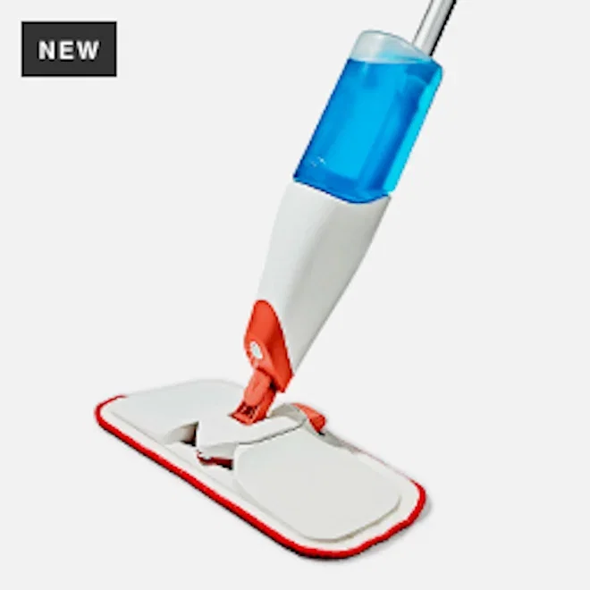 OXO Microfibre Spray Mop with Built-in Scrubber