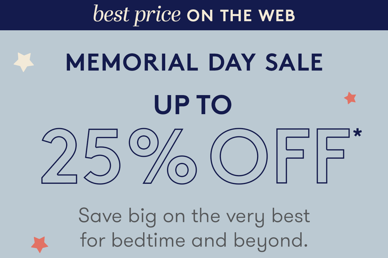 UP TO 25% OFF*