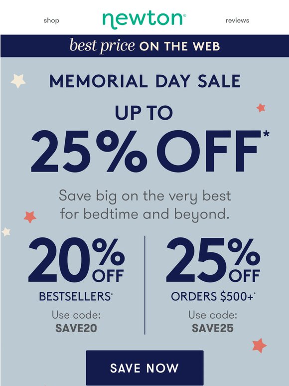 ⭐ Up to 25% OFF is ON ⭐
