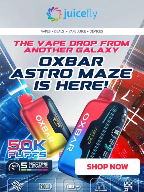 🚀 Enter the Astro Maze: 50K Puffs of Pure Flavor