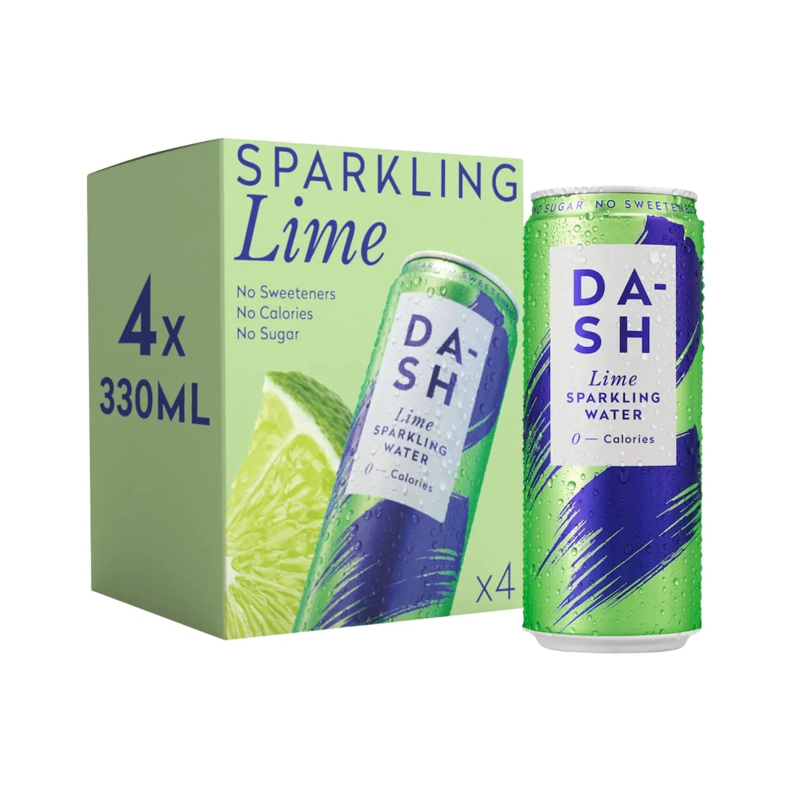Image of Dash Sparkling Water Lime 4x330ml