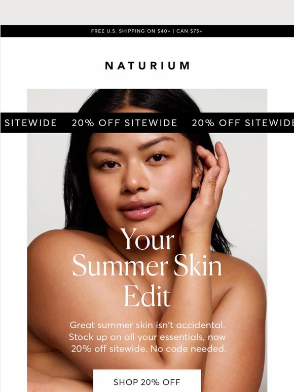 🚨 20% Off Sitewide Starts NOW