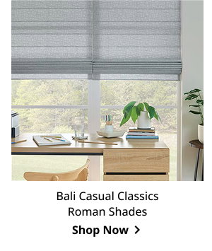Bali Casual Classics Roman Shades | Shop Now >