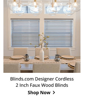 Blinds.com Designer Cordless 2 Inch Faux Wood Blinds | Shop Now >