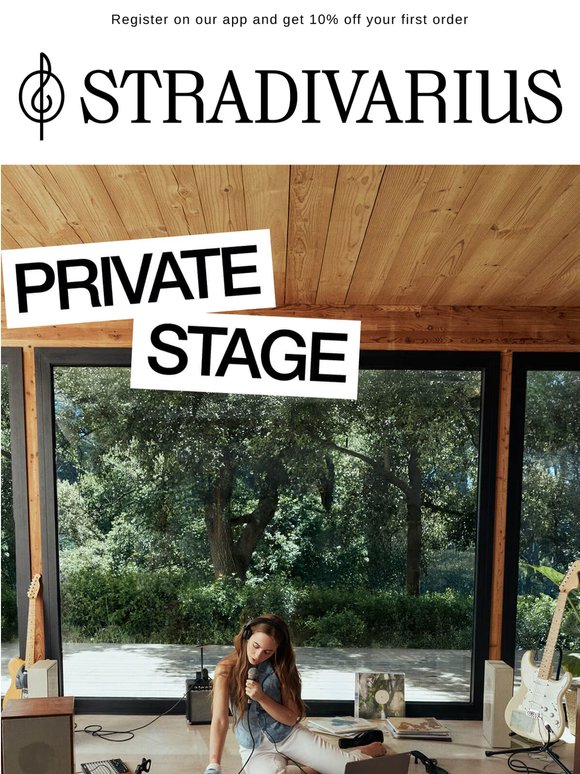 New in | PRIVATE STAGE with Luzía 🎸🎧