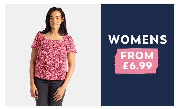 Shop Womens - From £6.99