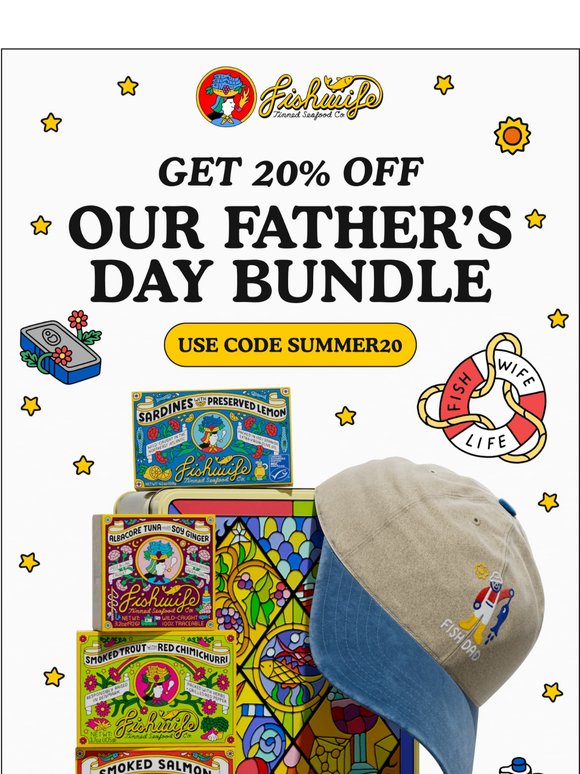 20% OFF OUR FATHER’S DAY BOX 🎣