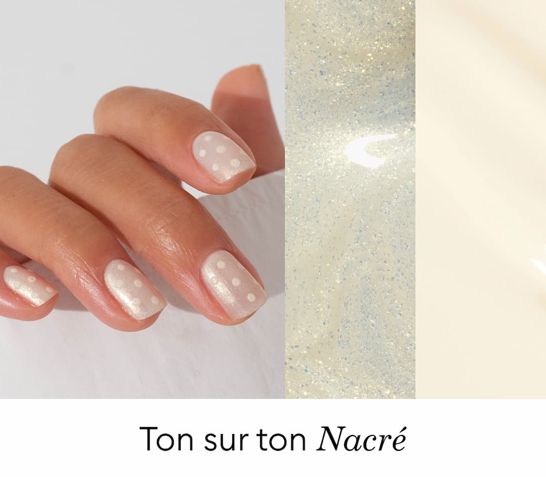 Ton sur ton Nacré